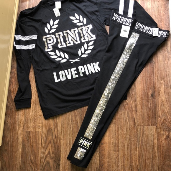 PINK Victoria's Secret Pants - Pink set